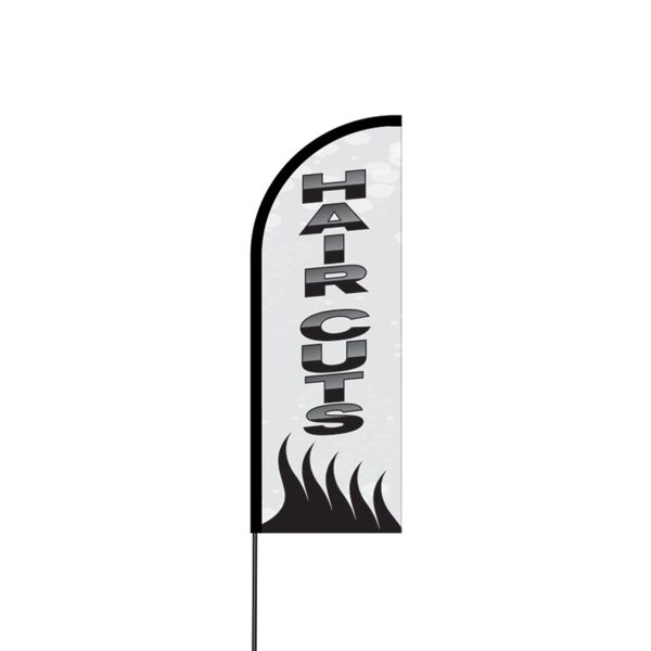 Haircuts Flex Banner Flag - 11ft Thumbnail