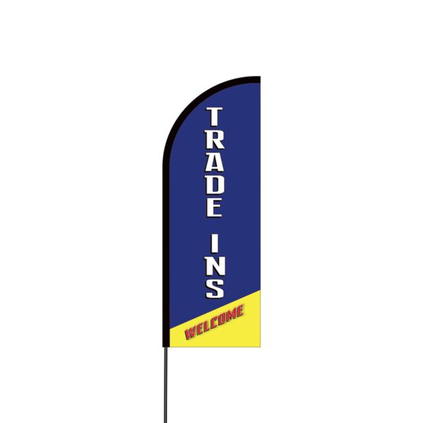 Trade Ins Flex Banner Flag - 11ft Thumbnail