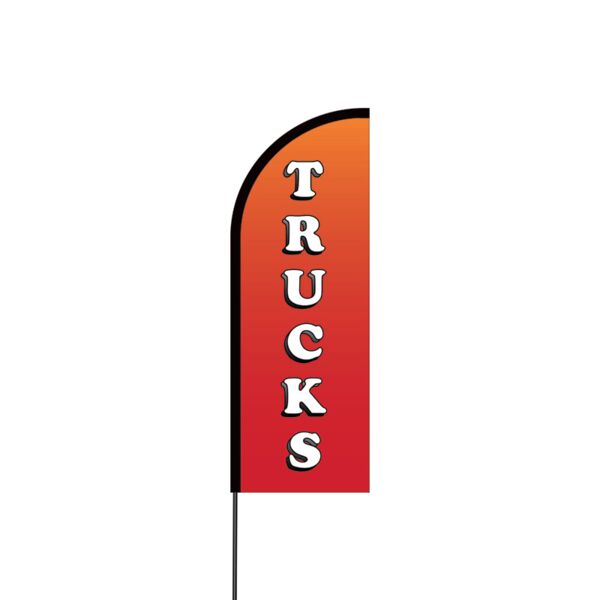Trucks Flex Banner Flag - 11ft Thumbnail