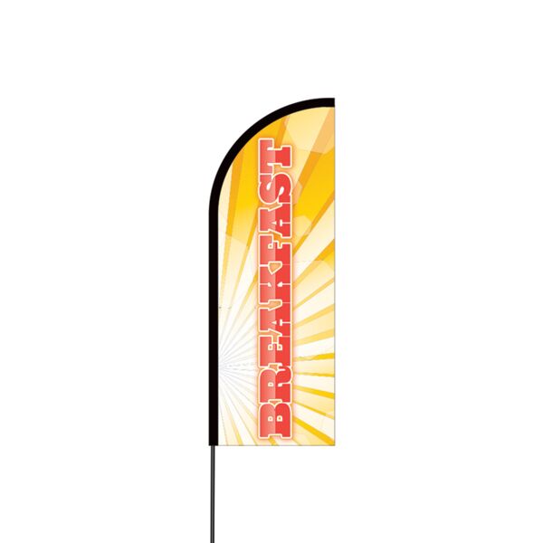 Breakfast Flex Banner Flag - 11ft Thumbnail