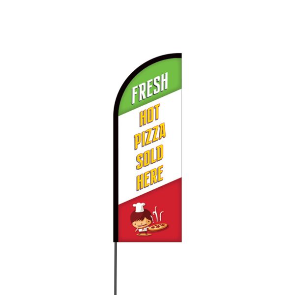 Pizza Flex Banner Flag - 11ft Thumbnail
