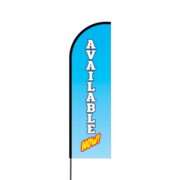 Available Now Flex Banner Flag - 14 (Single Sided) Thumbnail