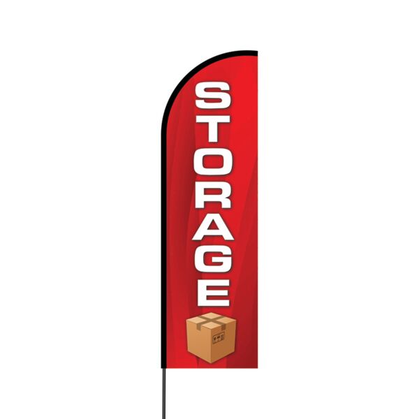 Storage Flex Banner Flag - 14 (Single Sided) Thumbnail