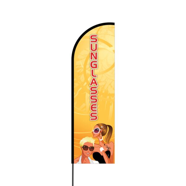 Sunglasses Flex Banner Flag - 14 (Single Sided) Thumbnail