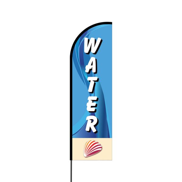 Water Flex Banner Flag - 14 (Single Sided) Thumbnail