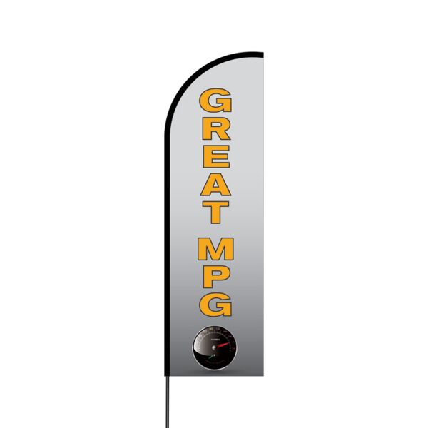 Great MPG Flex Banner Flag - 14 (Single Sided) Thumbnail