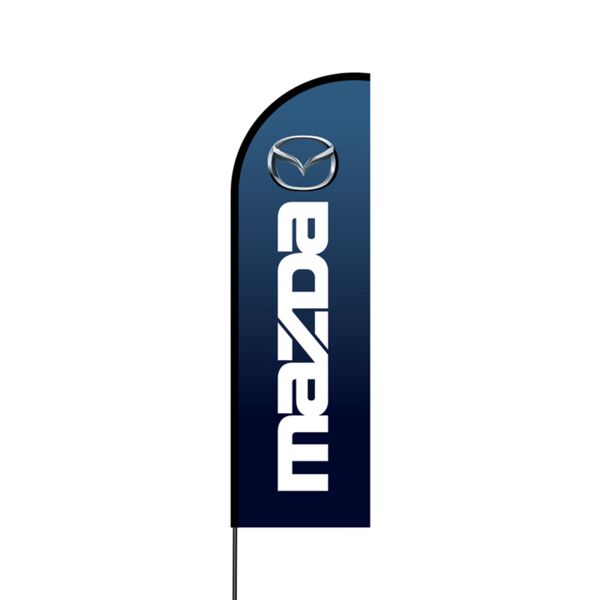 Mazda Flex Banner Flag - 14 (Single Sided) Thumbnail