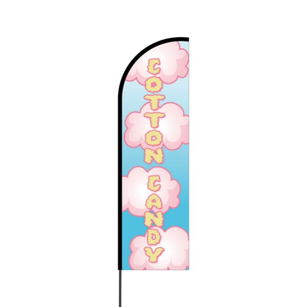 Cotton Candy Flex Banner Flag - 14 (Single Sided) Thumbnail