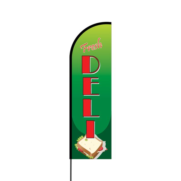 Fresh Deli Flex Banner Flag - 14 (Single Sided) Thumbnail