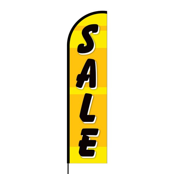 Sale Flex Banner Flag - 16ft (Single Sided) Thumbnail