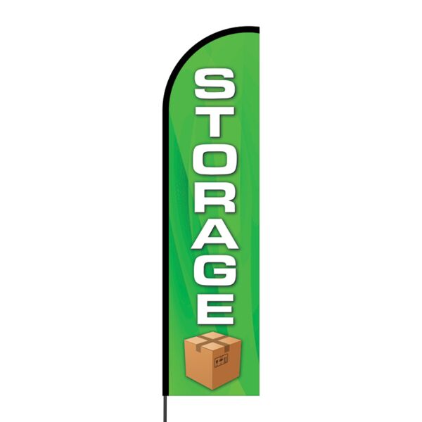 Storage Flex Banner Flag - 16ft (Single Sided) Thumbnail