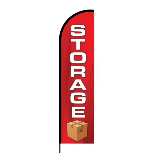 Storage Flex Banner Flag - 16ft (Single Sided) Thumbnail