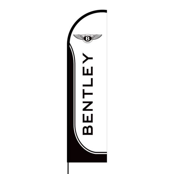Bentley Flex Banner Flag - 16ft (Single Sided) Thumbnail