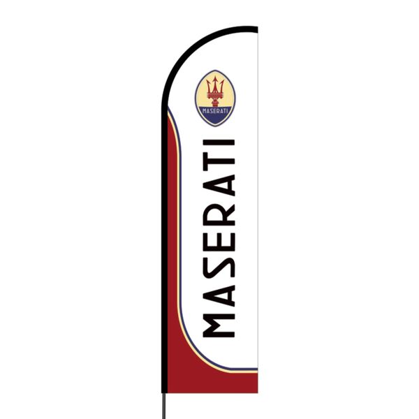 Maserati Flex Banner Flag - 16ft (Single Sided) Thumbnail