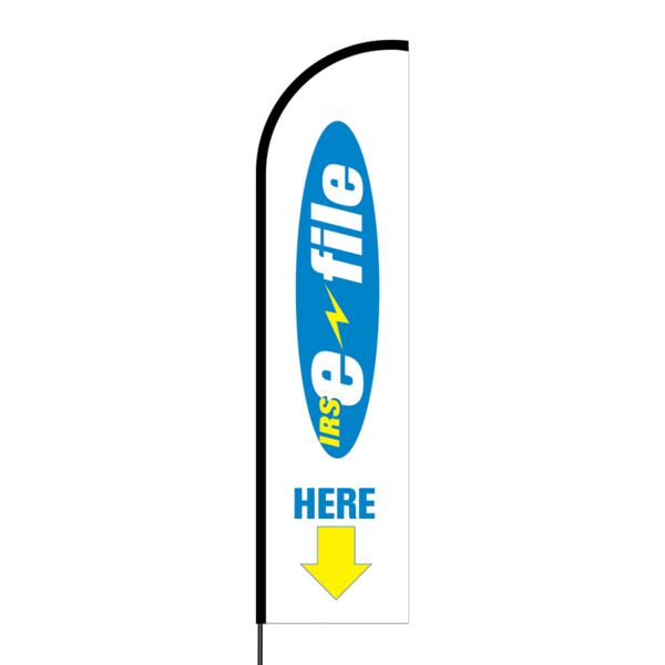 eFile Flex Banner Flag - 16ft (Single Sided) Thumbnail