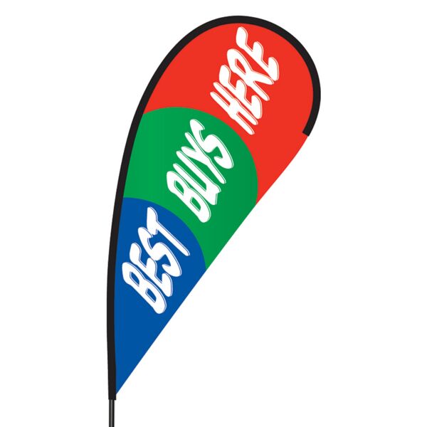 Best Buys Here Flex Blade Flag - 09' Single Sided Thumbnail