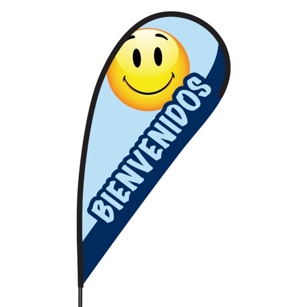 Bienvenidos Flex Blade Flag - 09' Single Sided Thumbnail