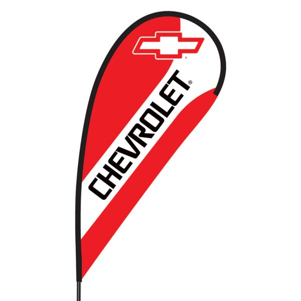 Chevrolet Flex Blade Flag - 09' Single Sided Thumbnail