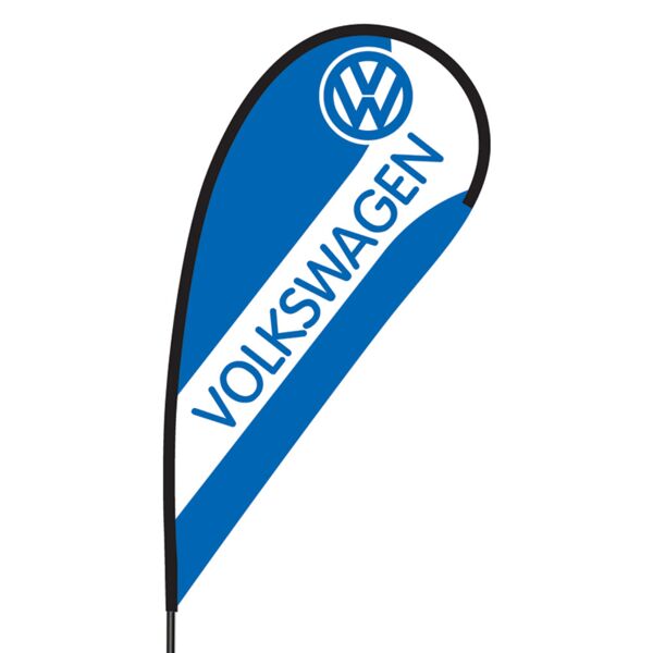 Volkswagen Flex Blade Flag - 09' Single Sided Thumbnail