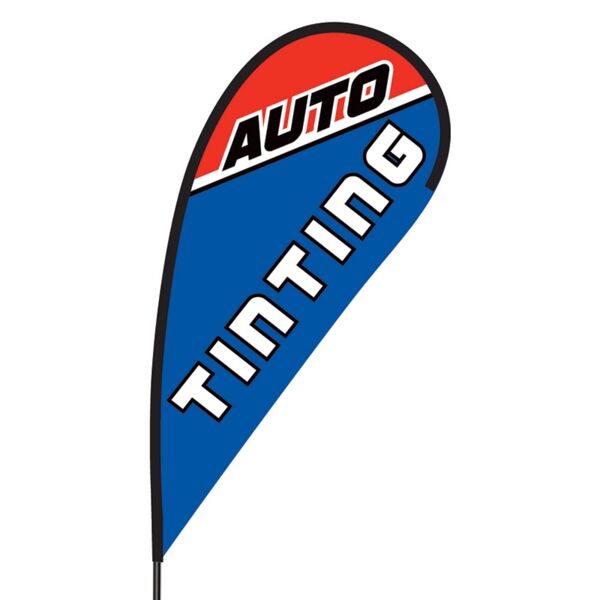 Auto Tinting Flex Blade Flag - 09' Single Sided Thumbnail