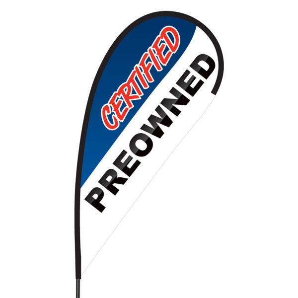 Certified Preowned Flex Blade Flag - 09' Single Sided Thumbnail