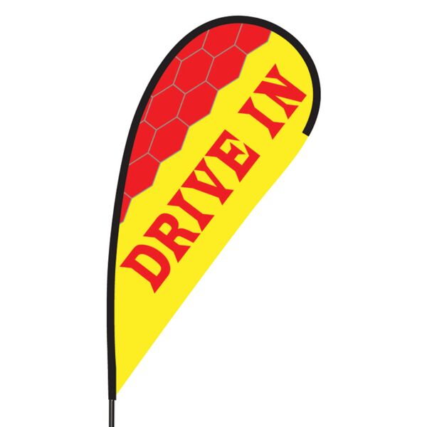 Drive In Flex Blade Flag - 09' Single Sided Thumbnail