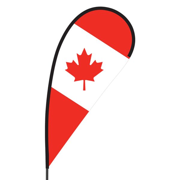 Canada Flex Blade Flag - 09' Single Sided Thumbnail