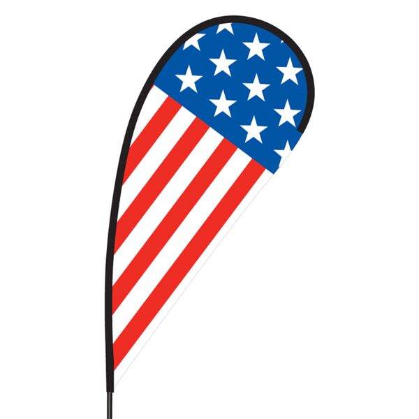USA Flex Blade Flag - 09' Single Sided Thumbnail
