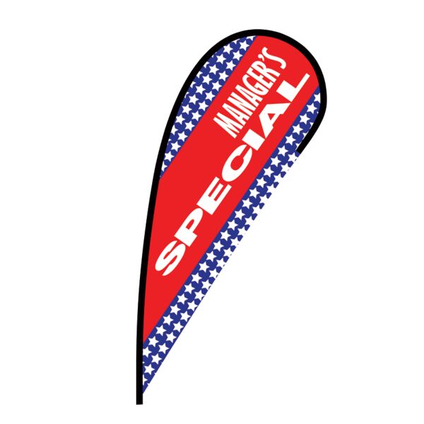 Managers Special Flex Blade Flag - 12' Thumbnail