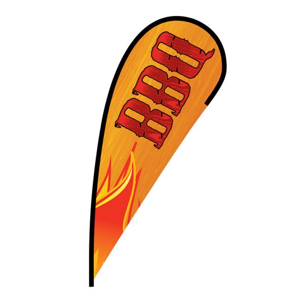 BBQ Flex Blade Flag - 12' Thumbnail