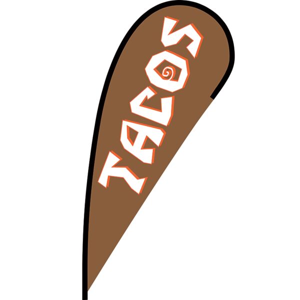 Tacos Flex Blade Flag - 12' Thumbnail