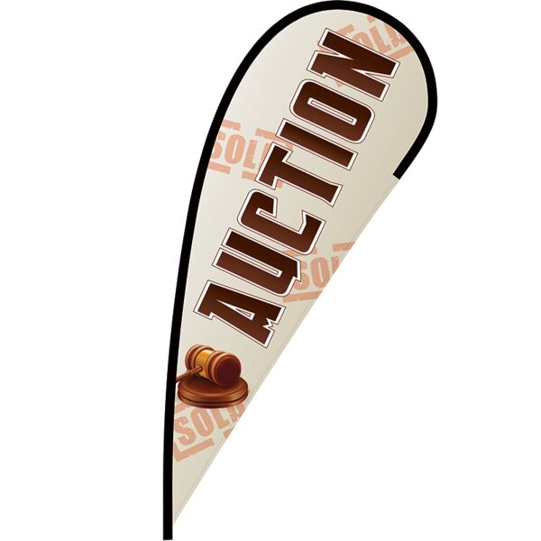 Auction Flex Blade Flag - 12' Thumbnail