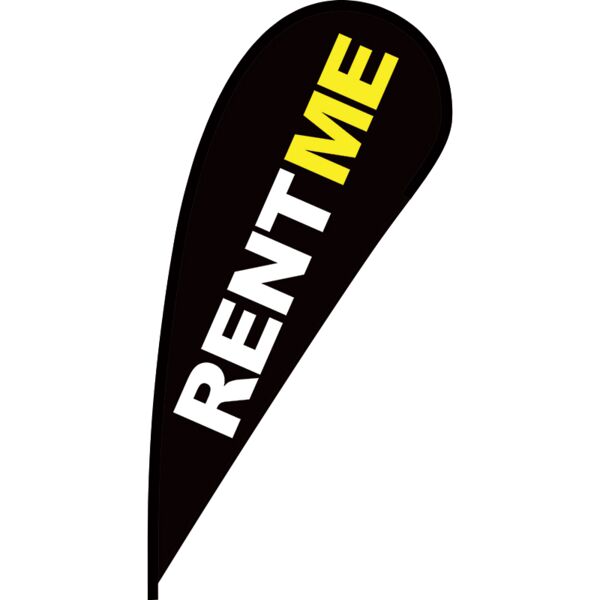 Rent Me Flex Blade Flag - 12' Thumbnail
