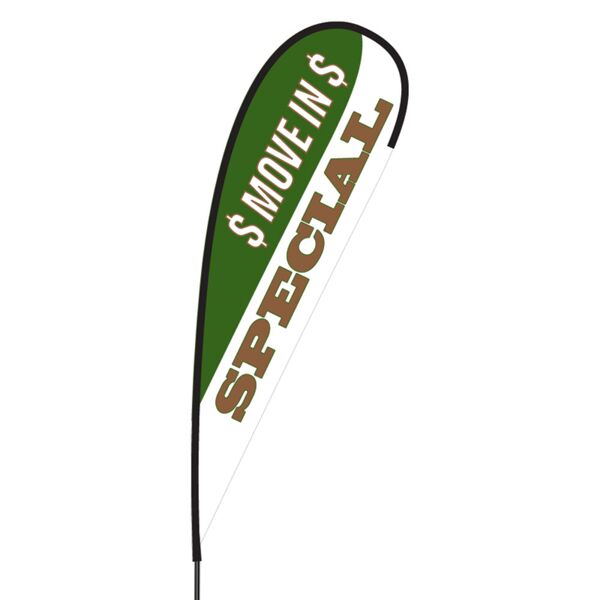 Move In Special Flex Blade Flag - 15' Thumbnail