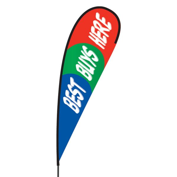 Best Buys Here Flex Blade Flag - 15' Thumbnail
