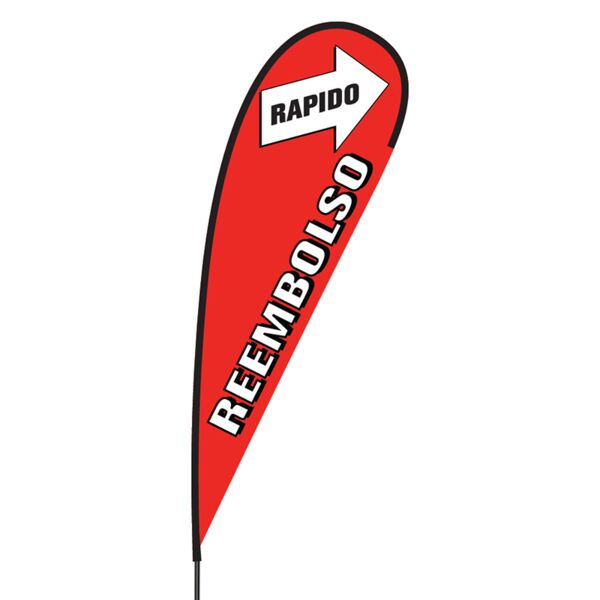 Reembolso Rapido Flex Blade Flag - 15' Thumbnail